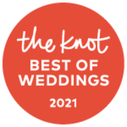 The Knot best of weddings award for 2021