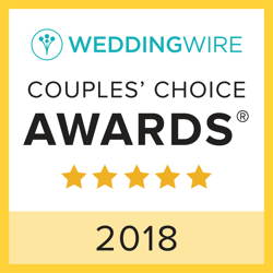 Wedding Wire Couples Choice Award for 2018