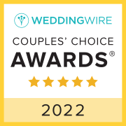 Wedding Wire Couples Choice Award for 2022